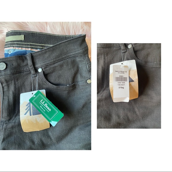 ❌sold❌L.L BEAN PERFORMANCE STRETCH JEAN Size 8R - Picture 7 of 8